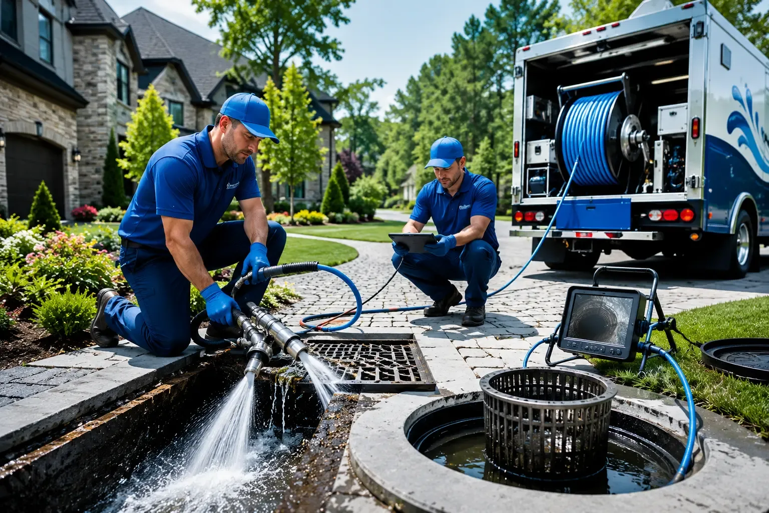Local outdoor drain cleaning professionals in Versailles, IL