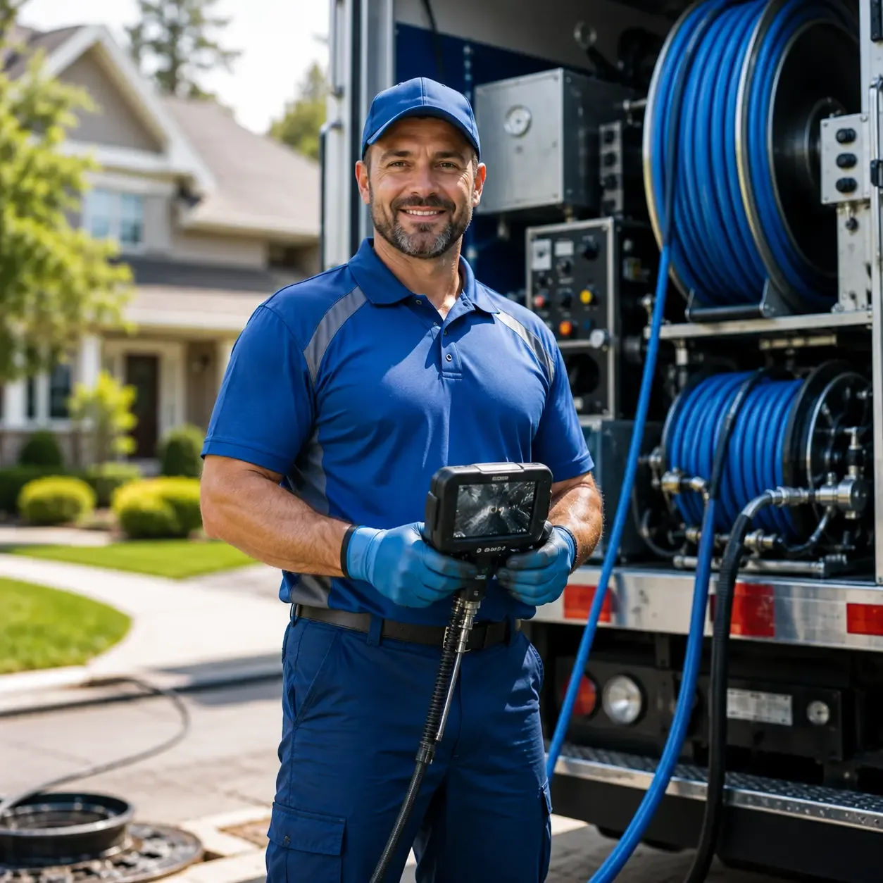 Local outdoor drain cleaning specialists in Versailles, IL
